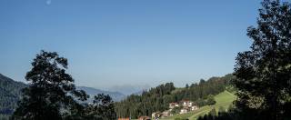 Berglandschaft Oberstaufen im Sommer