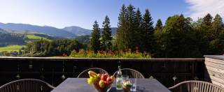 Ausblick Hotel Familien Appartement