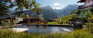 Biotop Almen Gastein mit Panormablick