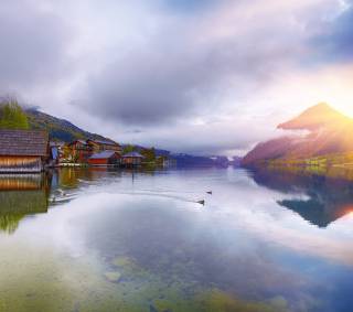 Grundlsee Boothäuser